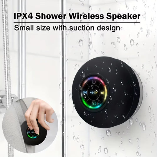 Echo LED Bathroom Waterproof Wireless LED Bluetooth Speaker